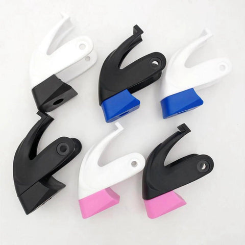 Universal Inline Skate Brake Pad Kit with tough rubber parts in various colors, black finish included, for everyday use