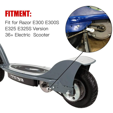 Chain Adjuster Tensioner With Roller Spring For Razor E300 E300S E325 E325S Version 36 Plus Electric Scooter installation view