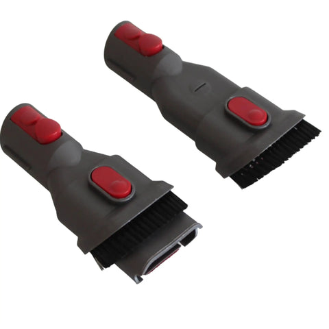 2-In-1 Vacuum Tool Attachment For Gen5 Through V7 Vacuums, Wide Nozzle And Soft Bristle Brush, Quick-Release Accessory
