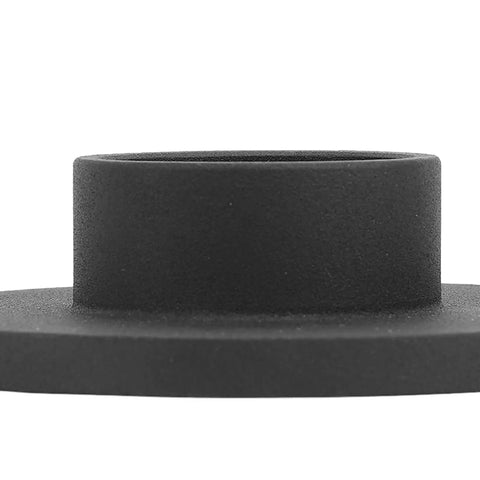 Close-up of black Bottle Jack Pad With 16X Expansion Surface For Safer Lifts, Anti Slip Jack Saddle For Various Bottle Jacks