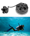 Diving SMB Dump Valve For Scuba Gear Quick Air Release To Prevent Over Inflation ABS Construction above underwater diver