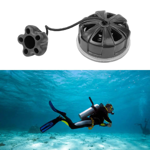 Diving SMB Dump Valve For Scuba Gear Quick Air Release To Prevent Over Inflation ABS Construction above underwater diver