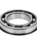 Deep Groove Ball Bearing 6215NR 75x130x25mm P5 Open Type Lubricated, silver tone bearing for cars, scooters, skateboards, and more
