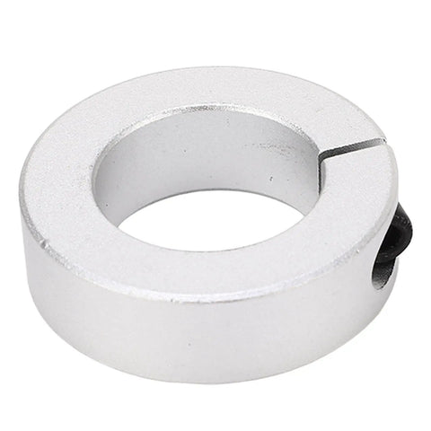 Heavy Duty 4 Pc Split Shaft Fixing Collar 1 Inch Bore Aluminum Alloy Screw Clamping Kit, split collar shown on white background