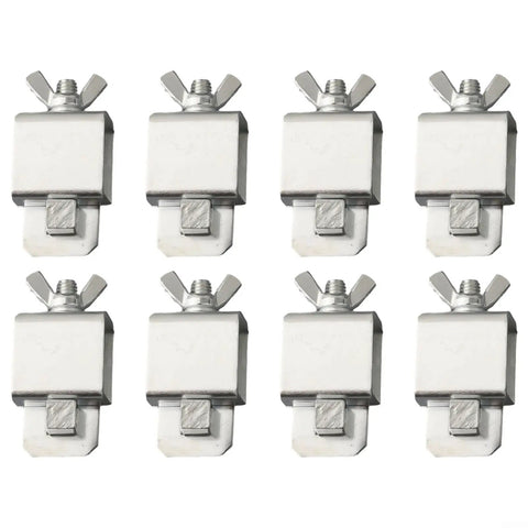 Set of Pro Grade Butt Welding Clamps For Sheet Metal Alignment And Edge To Edge Soldering Kit In Galvanized Steel Rust Proof