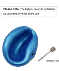 Watch Case Opener Ball Tool For Back Removal And Reassembly Soft Rubber Ball Safely Lifts And Seals Case Backs Scratch Free DIY Repair Accessory For Beginners in blue with inflatable needle.