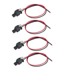 4 Pack Side Marker Light Pigtail Connectors Wires For Chrysler 300 And Charger 2015 2024 Plug And Play Harness in set of four