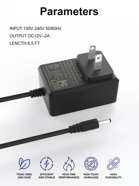 21V 1A Mini Chainsaw Battery Charger For Saker Seyvum Aker O Conn with AC plug and 5.5x2.5mm DC output, compact and portable device
