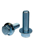 10.9 Grade Zinc Hardened JIS Flange Bolts With Small Head M8 X 1.25 Thread 30mm Length Pack Of 1000 Durable Hardware Fastener Kit