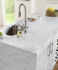 Marble Contact Paper For Countertops Peel And Stick Self Adhesive Waterproof White Grey Faux Marble Wallpaper For Backsplash