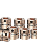 Heavy Duty Eight Screw Diaphragm Servo To Shaft Coupler Fits 25 Millimeter Shafts, set of eight for CNC routers and conveyors.