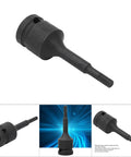 1/2-inch hex bit socket adapter, 42CrMo alloy, side view.