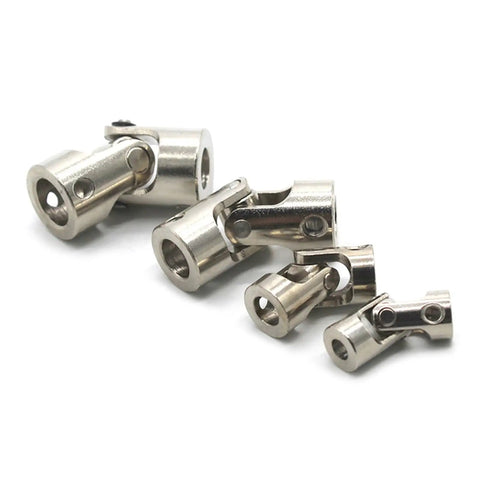 Top Grade Iron Gimbal Couplings For Shaft Motor Connectors Featuring Universal Joint Design In 2mm To 12mm Sizes, various sizes.