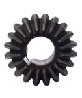 Close-up of Two Pack Bevel Gear Set 20 Teeth 2 Module Tapered Pinion Gears For Machinery And Transmission, durable 45 steel