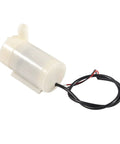 DC 3 To 5V Micro Submersible Mini Water Pump For Aquariums Fish Tanks Ponds Fountains And Hydroponics Garden Two Pack White Quiet
