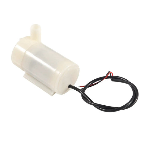 DC 3 To 5V Micro Submersible Mini Water Pump For Aquariums Fish Tanks Ponds Fountains And Hydroponics Garden Two Pack White Quiet
