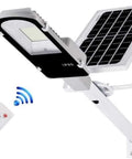 JUDYSSY 30W Solar Street Light with remote control, waterproof aluminum, solar panel, bright LED, outdoor use