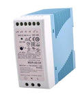 DIN Rail Power Supply 60 Watt 24 Volt 2.5 Amp Switching Regulator Pro Workhorse Gear built tough for reliable industrial PLC use.