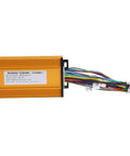 Heavy Duty Brushless Speed Controller For Electric Scooters Rides Like Butter With Smooth Throttle Response and three mode options, side view.