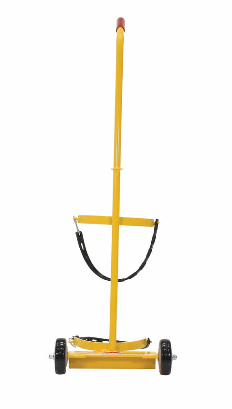FEC-1 Steel Fire Extinguisher Carrier With 100 Lb Capacity Yellow, Welded Steel Construction With Powder Coat Finish