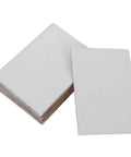 Stack of 20pcs White Corrugated Cardboard Sheets 8x6 Inches 1.5mm Thick Shockproof Packing Inserts For Mailing Cuttable Box Dividers
