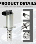 Variable Valve Timing Solenoid VVT Camshaft Oil Control Valve Drop In Replacement For Audi A3 A4 Quattro Eos Golf GTI Jetta Passat Rabbit 06F109257A 06F109257C Compatible With VW And Audi Models, product details displayed