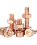 Stainless Steel Hex Socket Head Cap Screws And Nuts Kit With Flat And Spring Washers M3 To M8, SS304 Hardware Set