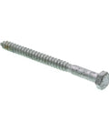 Heavy Duty Hex Lag Screws 5/16 In X 4 In A307 Grade Hot Dip Galvanized 15 Pack Built To Last For Decks And Heavy Wood Projects With Deep Wood Threads No Nut Needed Pro Grade Prime-Line 9055857 single screw image