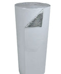 Rock Solid Double Bubble Reflective Foil Insulation R8 Thermal Barrier Roll 48 Inches By 100 Feet, shown in a roll.