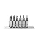 Top Shelf Six Piece One Quarter Inch Drive Spanner Bit Socket Set Built Tough From High Speed Steel With Rust Resistant Coating.