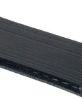 Close-up of a Micro-V Serpentine Drive Belt Replacement For Cars And Trucks, Heavy Duty Auto Belt with beefed up durability.