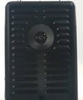 Back view of Heavy Duty 1500 Watt Portable Milkhouse Utility Space Heater With Adjustable Thermostat Overheat Guard in Matte Black.