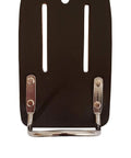Premium Leather Hammer Holder And Tool Loop Holster For Three Inch Belts Heavy Duty Steel Cradle Keeps Your Hammer Secure