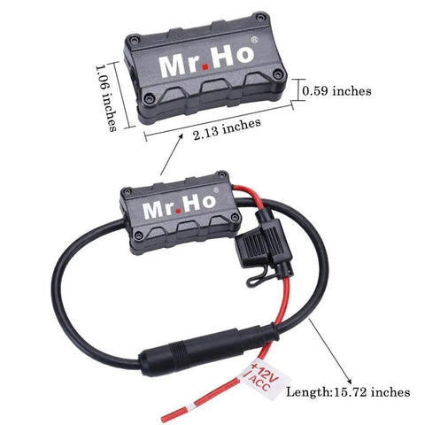 Universal Car Radio Antenna Signal Booster 12V For Marine Car Boat Truck And RV Beefed Up FM AM Reception Reduces Noise