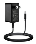 UL Listed 12V 1A AC DC Adapter Charger Replacement For Netgear Prosafe GS605 GS608 GS116 GS108 Ethernet Switches 5 Foot Cable Plug And Play Mains PSU 100V-240V 50/60Hz With Overvoltage And Short Circuit Protection, black wall plug