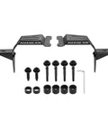 Dual A Pillar LED Pods Off Road Mounting Brackets Set For Wrangler JL And JK No Drill Easy Bolt On Brackets with bolts and wrench