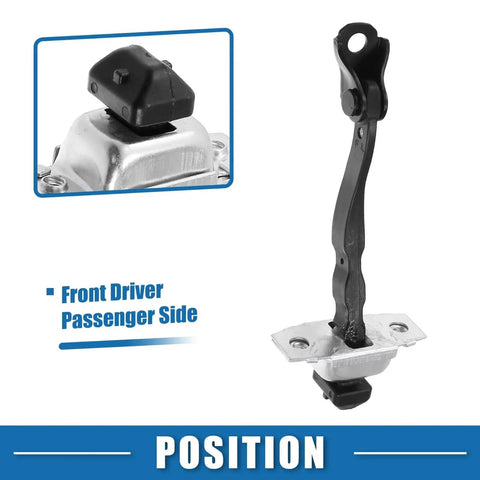 Nissan Altima Front Door Hinges With Multi Level Door Limiter, Heavy Duty Stop Strap For 2015 2016 2017 2018