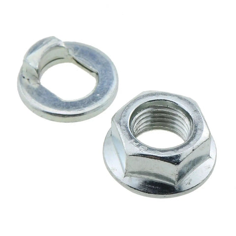 Alloy Steel Wheel Nut Kit For Electric Scooters Front And Rear Motors With Washers Easy Install