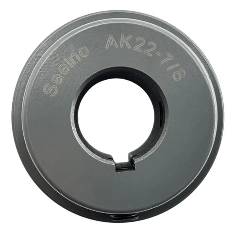 Heavy Duty Cast Iron V Belt Pulley With Seven Eighths Inch Bore And Two Point Two Inch Outside Diameter One Groove For A Three L And Four L