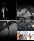 One Stop Magnetic Eyeglass Repair Kit With Magnetic Screws, 14 Sizes, 9 Nose Pads, Curved Tweezer, Precision Screwdriver Set