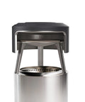 Bonfire Pi Fire Pizza Oven Accessory For Fire Pit With Cordierite Pizza Stone And Carry Case wood burning assembly view