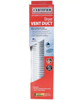 Box packaging of Electric Dryer Vent Kit With 5 Foot SemiRigid Aluminum Duct And 6 Foot 4 Wire 30 Amp Power Cord UL Listed ETL Certified