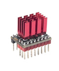 Beefed Up Stepper Driver Kit For 3D Printers, TMC5160T Pro V1.0 2 Pack with red heatsink for smooth motion upgrade