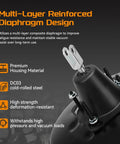 Heavy Duty Vacuum Power Brake Booster For Ford Edge And Lincoln MKX 2011 To 2015 showing multi-layer diaphragm design.