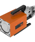 Tough Pneumatic Crimping Tool Air Powered Wire Terminal Crimping Machine With Ten Die Sets For Thick Wires Up To 16mm Square view from side showing handle and design.