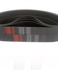 Straight Up Heavy Duty Epdm Multi Rib Serpentine Drive Belt For Industrial Machinery, Pack of 4, flexible black EPDM material.