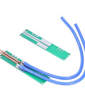 Components of the Handheld Copper Spot Welder Pen Kit For DIY Electronics, Ultra Low Resistance Tool with blue silicone wire.