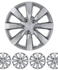 4 Pack 16 Inch Wheel Rim Covers For Steel Wheels OEM Style Hub Caps Snap On Fit For Cars Trucks SUVs Universal 16 Inch Rim Caps ABS Plastic Durable For That Dope Factory Look And Lasting Shine