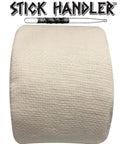 Professional Drumstick Grip Tape White Ten Pack Soft Cotton Gauze Temp Released Adhesive roll for enhanced grip and control.