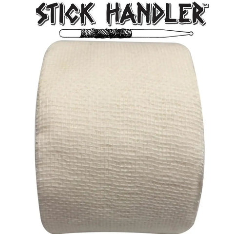 Pro Drumstick Grip Tape Six Pack With Tight Anti Slip Control And Soft White Cotton Gauze roll for better stick grip.